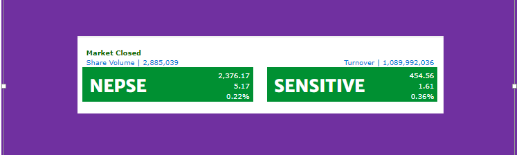मध्यान्हसम्म नकारात्मक रहेको नेप्से, अन्तिम समयमा सकारात्मक