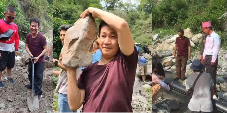 सरकारी सुविधाको गाडी बेचेर रोलर किन्ने धरानका मेयर साम्पाङको घोषणा