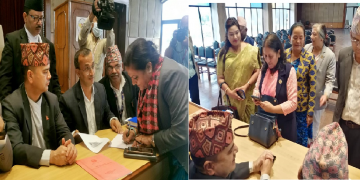 उपसभामुखमा सत्तारुढ गठबन्धनबाट कांग्रेसकी पुष्पा भुसाल र  एमालेबाट विद्या भट्टराईको उम्मेदवारी दर्ता