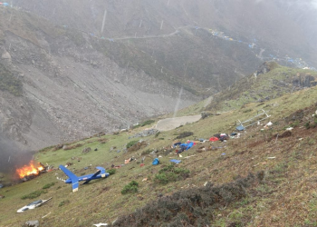 भारतको केदारनाथमा हेलिकप्टर दुर्घटना हुँदा ७ जनाको ज्यान गयाे
