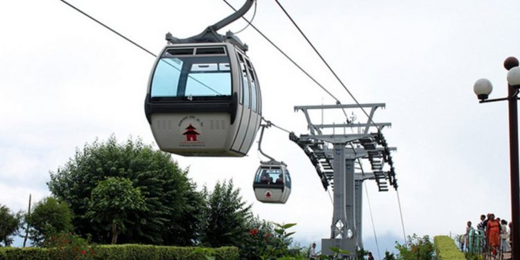 मनकामना केबलकार सेवा  तत्कालका लागि स्थगन