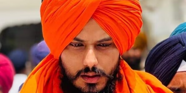 खालिस्तानी पृथकतावादी नेता अमृतपाल सिंह पक्राउ