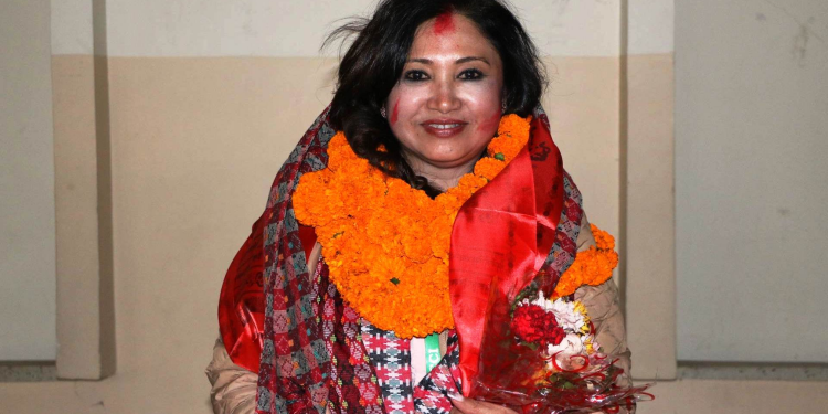 नेपाल उद्योग वाणिज्य महासंघको एसोसियट उपाध्यक्षमा ज्योत्सना श्रेष्ठ विजयी