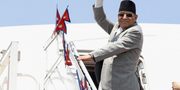 प्रधानमन्त्री प्रचण्ड भारत प्रस्थान