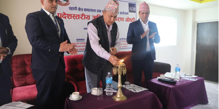 ३४ जिल्लामा पहाडी क्षेत्र काष्ठफल तथा फलफूल विकास आयोजना सुरु