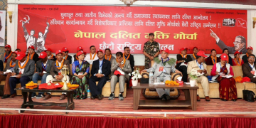ठूला घेराबन्दी, दबाब र धम्कीको सामना गर्दै  भ्रष्टाचारका ठूला फाइल खाेल्दै जाने : प्रधानमन्त्री ‘प्रचण्ड’