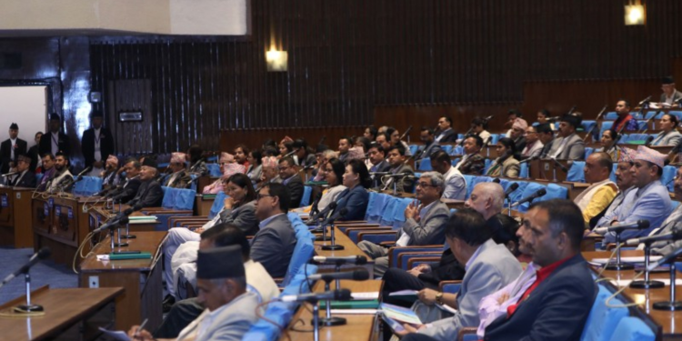 प्रतिनिधिसभाबाट आर्थिक वर्ष २०८०/८१ को बजेट बहुमतले पारित, पक्षमा १४७ र विपक्षमा १०८ मत