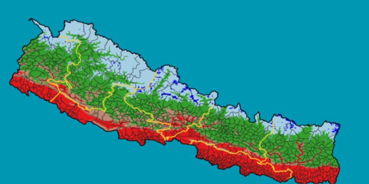 पहाडी भूभागको एक-दुई  स्थानहरूमा  क्षणिक  वर्षाको सम्भावना, तराईमा  तापक्रम अझै केही दिन नघट्ने