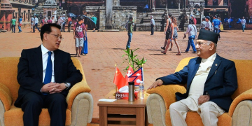 ओली र सीपीसीका नेताबीच भेट, दुई देशबीचको सम्बन्धलाई अझ बलियो बनाएर लैजाने विषयमा छलफल