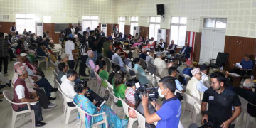 आज देखि सुरू भएको नेपाली कांग्रेसको पदाधिकारी र पूर्वपदाधिकारी बैठकमा पार्टीको एक वर्षको क्यालेन्डर पेस