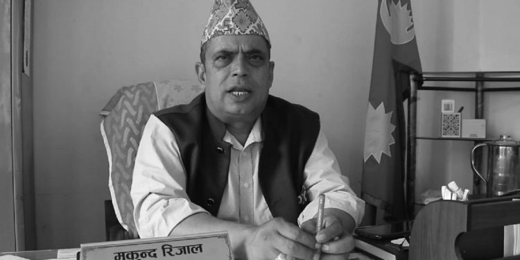 काठमाण्डौ महानगरका वडाध्यक्ष मुकुन्द रिजालको निधन