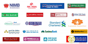 वाणिज्य बैंकहरूकाे असोज महिनाकाे लागि लागु हुने ब्याजदर सार्वजनिक