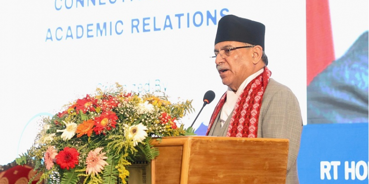 बिआरआईमा आधारित परियोजना अगाडि बढाउन नेपाल प्रतिबद्ध : प्रधानमन्त्री प्रचण्ड