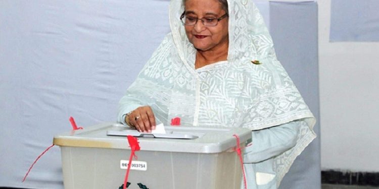 बङ्लादेशमा आज मतदान, विपक्षीको बहिष्कारका कारण शेख हसिनाले जित्ने पक्का