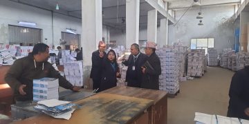 पाठ्यपुस्तक छपाइको काम धमाधम हुँदै, प्रधानमन्त्री कार्यालयद्वारा अनुगमन