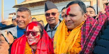 लुम्बिनीबाट गठबन्धनका झग्गु सुवेदी र विष्णुकुमारी सापकोटा विजयी