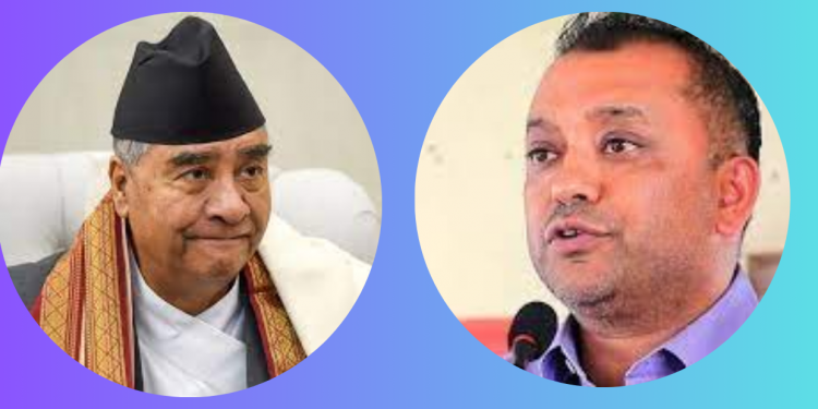राजनीतिक गठबन्धनका विषयमा महामन्त्री थापा आफ्नो निर्णयबाट पछि नहटेपछि सभापति देउवाकाे सहमती