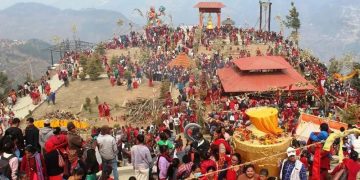 पञ्चकोटमा आयोजित ब्राह्माण्डी महायज्ञ समापन