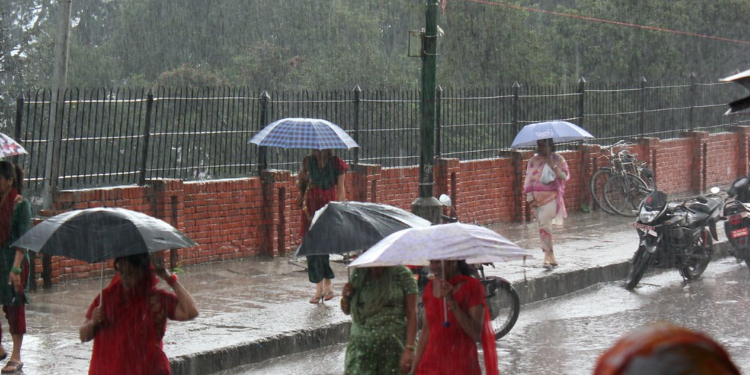 वर्षाले काठमाडौं उपत्यकाको जनजीवन प्रभावित, किसान भने खुसी