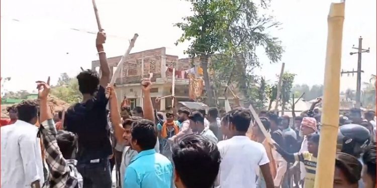 सुनसरीकाे हरिनगर क्षेत्र तनावग्रस्त, अश्रुग्यास र ५० राउन्ड बढी हवाई फायर