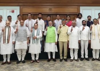 मोदीलाई तेस्रो कार्यकालका लागि प्रधानमन्त्री बनाउने एनडीएको निर्णय