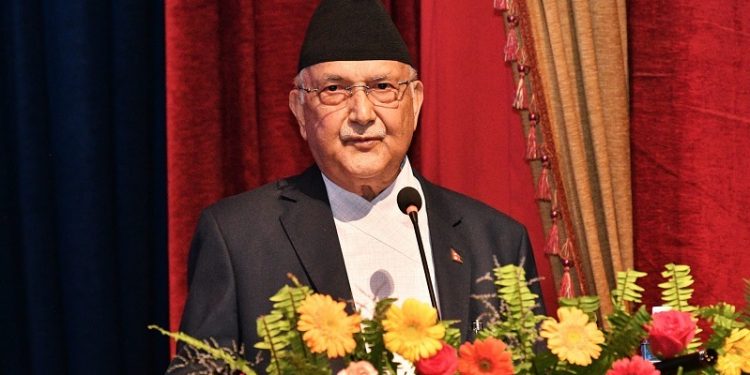 गाैरवपूर्ण इतिहास भए पनि अहिले देशको अवस्था सन्तोषजनक छैन : प्रधानमन्त्री ओली