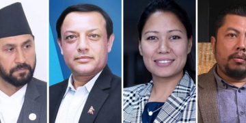 रास्वपाका मन्त्रीहरुले राजीनामा दिँदै