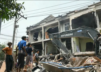 म्यानमारको भूकम्पबाट ज्यान गुमाउनेको सङ्ख्या एक हजार ६ सय ४४ पुग्यो