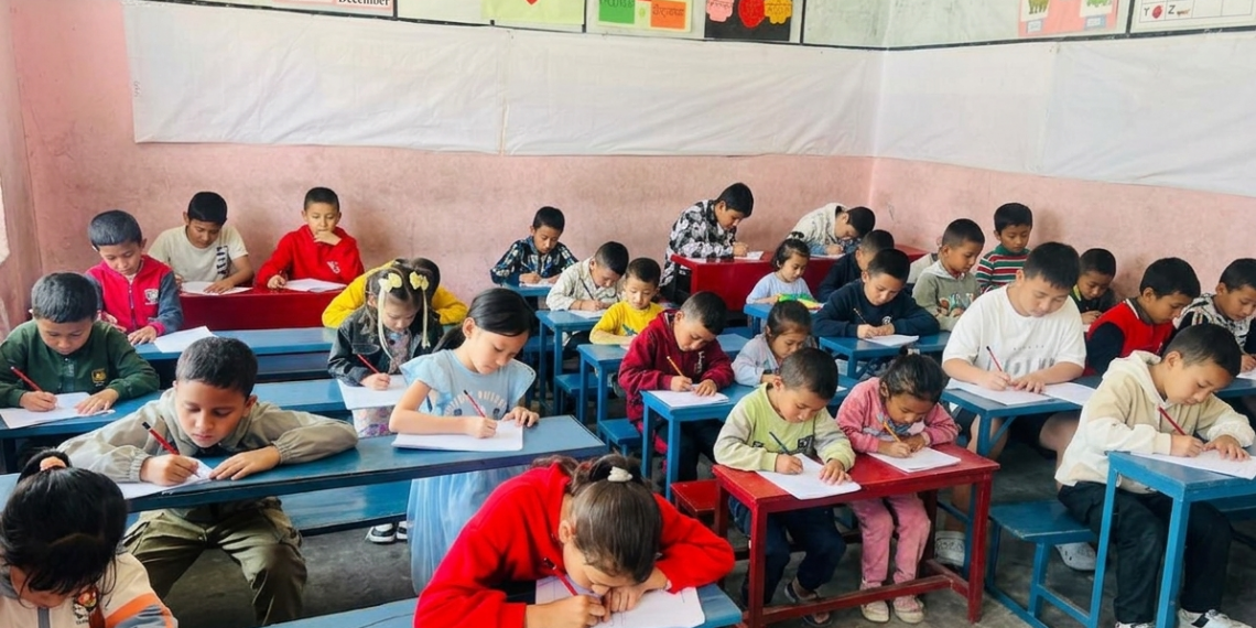बिद्या सागर इङ्ग्लिस बोर्डिङ स्कूलमा छात्रवृत्ति परीक्षा सम्पन्न